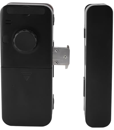 Control Remoto sin Marco Puerta Batiente Corrediza Digital Cerradura Inteligente para Puerta de Vidrio Cerradura Inteligente para Puerta Corredera Cerradura Inteligente para