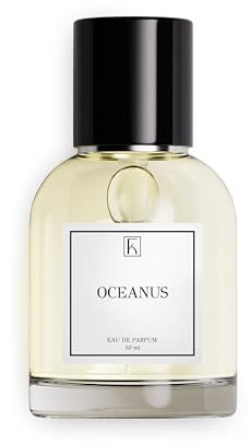 KAZAAR - OCEANUS - 50ml - Eau de Parfum für Herren & Damen - Aquatische Duftnoten von Bergamotte & sizilianischer Orange - mit 20% Parfümöl bis zu 8h lang anhaltender Duft - aus Schweizer Manufaktur