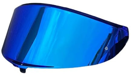 Helmvisier, K6 Shield Visier für AGV K6 K6S Gesichtsschutz, UV-geschützte Windschutzscheibe, Motorradhelm-Zubehör (nur Revo Deep Blue)