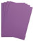 Clairefontaine 975559C Packung mit 25 Bastelkartons Maya, 185g, DIN A2, 42 x 59,4 cm, 1 Pack, violett