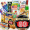Oldtimer 80 / Geschenke zum Geburtstag Opa/Geschenkpaket DDR Spezialitäten