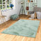 Pergamon Luxus Super Soft Fellteppich Plush Mintgrün in 7 Größen