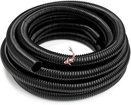 KCR 15 Meter Rolle Rehau Teichschlauch 1 1/2 (40mm) Flexibel,Spiralschlauch, Filterschlauch, Pumpenschlauch