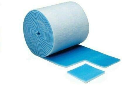 Luftfiltermatte G2-G3-G4 (EU4) 1m x 2m, 10 bis 20mm wählbare Filtermatte Filterflies (EN 779) (G4)