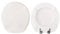 Copriwater Compatibile SMALL IDEAL STANDARD ECO, Tavoletta Wc In Legno Verniciato Con Cerniere Regolabili FISSAGGIO DALL'ALTO,Asse Wc Colore Bianco HYDRO HOME