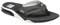 Reef Herren Fanning Flipflop, schwarz/silberfarben, 45 EU