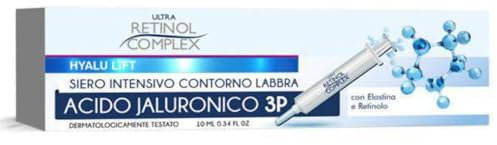 SIERO INTENSIVO CONTORNO LABBRA ACIDO JALURONICO 3P RETINOL COMPLEX LIFT 3P 10ML