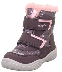 superfit Crystal, Stivali da neve Bambine e ragazze, Viola Rosa 8500, 27 EU