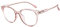 Fauna Glasses Gaming Glasses Computer Fatigue Blue Light Filter Glasses Sunglasses Red, pink, One Size