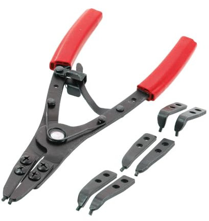 Pince circlips 3 têtes grand modèle extérieur