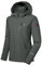 Little Donkey Andy Softshelljacke Damen Wasserdichte Atmungsaktive Fleece Warme Übergangsjacke Outdoorjacke mit abnehmbarer Kapuze Holzkohle meliert M