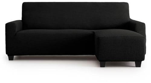 Bezug für Chaise Mini Bali, Bezug für Chaiselongue bis 210 cm. Multielastisch, maximale Anpassungsfähigkeit und weiche Haptik, maschinenwaschbar, kompatibel mit Bollstanäs-Sofas, kurzer Arm rechts