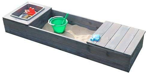 Sandkasten Platzspatz grau