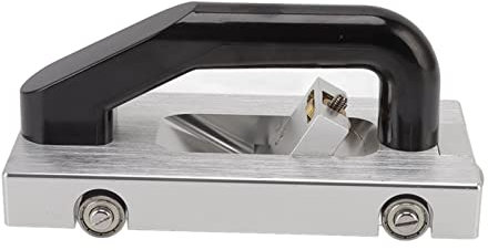 Rainureuse de Sol en Plastique argenté – Rainureuse de Sol Manuelle en Alliage D'aluminium pour la Construction de Sols en Matériaux Enroulés en PVC