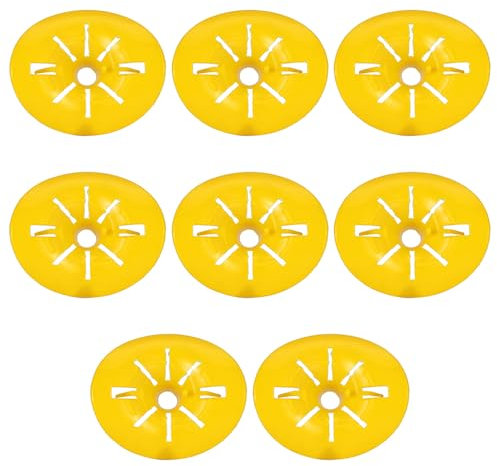 ANCLLO 8-teiliges Wespenfallen-Set aus Kunststoff – Hornissenfänger in Blumenform & DIY-Insektenfalle für den Outdoor-Schutz vor Wespen & Fruchtfliegen