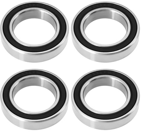 ECSiNG 4-teiliges Vorderrad-Abdichtungslager aus Edelstahl Doppelte Gummiabdichtung Kompatibel mit SURRON Light Bee LBX L1E 2018-2021 32 MM X 20 MM X 7 MM für Elektrisches Dirtbike