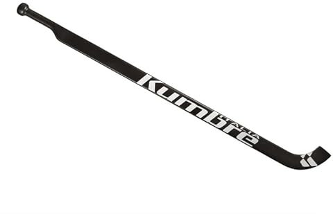 KUMBRE ITALIA Carbon 100 Goalie Stick Short Curve 430 g, Manico esteso, 1 unità, Carbonio, Senior, Leggero e rigido per hockey