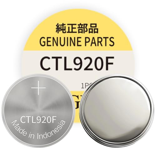 HamnaKhu CTL920F Battery,Replacement for Watch Cell Casio - Compatible with Panasonic CTL920F Solar Rechargeable Battery