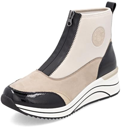 Remonte Damen High-Top Sneaker D0T78, Frauen Halbschuhe,lose Einlage