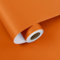 HotDecor Plain Orange Wallpaper for Bedroom Furniture Vinyl Wrap for Kitchen Cupboards Peel and Stick Orange Wallpapers Worktop Vinyl Covering Self Adhesive Vinyl Roll Kids Wallpaper 40cm x 200cm
