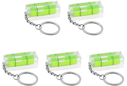 COWANIEE Mini Spirit Level, Spirit Level Small Bubble(15x15x40mm)