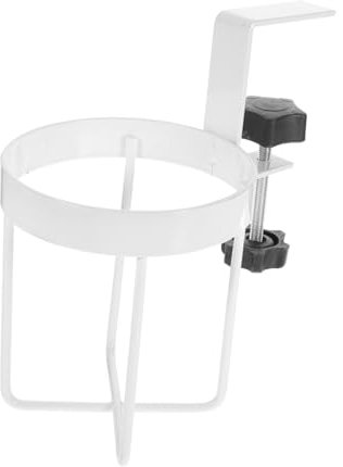 SHINEOFI Estante para Almacenar Vasos De Agua Clip Lateral Soporte para Botellas De Mesa Portavasos Clip para Escritorio para Portavasos De Oficina