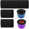xianshi Lot de 10 Chaussette Skimmer Piscine,Filtre Skimmer,Chaussettes Filtrantes Réutilisables en Nylon Élastique,pour Filtration Efficace des Débris,Feuilles et Pollen (10, Noir)