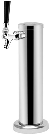 Zapfanlage, Bierdispenser Edelstahl Getränke Dispenser, Turmspender Homebrew eignet für Bars, Häusern, Hotels und Restaurants