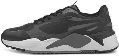 PUMA Unisex RS-G Golfschuh, Black-Quiet Shade-Dark Shadow, 45 EU