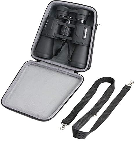 co2CREA Étui de Voyage Rigide Housse Cas pour BRIGENIUS/SkyGenius/Olympus 10x50 DPS-I Jumelles