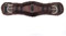 Merauno® Lammwolle Western Konturgurt Sattelgurt, aus Qualitäts Merino Lammwolle, spezielle anatomisch konkave Form, für bessere Rutschfestigkeit. Farbe:Braun