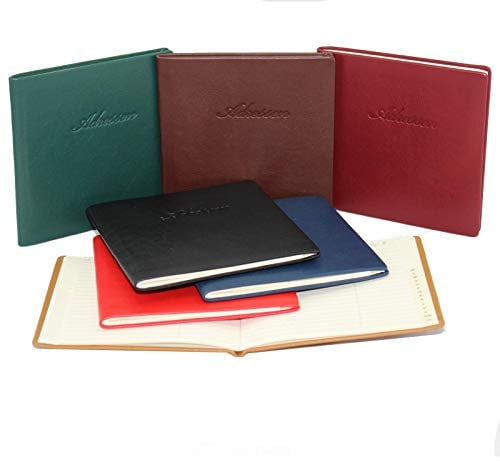 Adressbuch Leder in verschiedenen Farben (tannengrün)