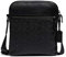 Coach Houston Flight Bag für Herren aus charakteristischem Leder, Schwarz, Crossbody-Gurt