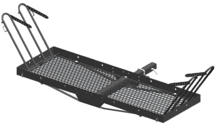 MaxxHaul 50641 Porte-Bagages 2 en 1 et Porte-vélos pour récepteurs de 2 Noir 152,4 x 50,8 cm Capacité 226,8 kg
