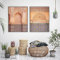 Islamische Reisefotografie Poster und Kunstdrucke Marokko Wand Bilder Leinwand Gemälde Orient Ornamets Bilder für Wohnzimmer Dekor 50x70cmx2 ungerahmt