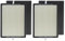 PUREBURG Replacement Filter Compatible with EVA Alto four Air Purifier, 2-Pack H13 HEPA Activated carbon 2-IN-1 4-Stage Filtration