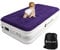 CHILLSUN 190x100x40cm luftmatratze 1 Personen mit Elektrischer Pumpe, Luftbett Selbstaufblasend Aufblasbares Bett Gästebett Aufblasbar, Air Matratze Klappmatratze für Gästebett oder Camping