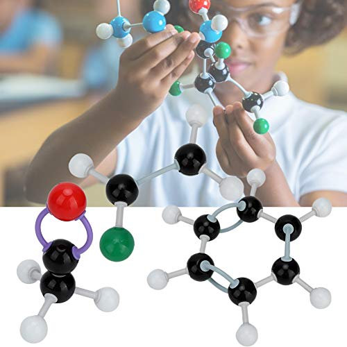 Chemiebaukasten,Molekülbaukasten Organische Chemie,Molekülbaukasten,Molecule Modeling Kit,267-Teiliges Molecular Organic Inorganic Structure Kit Atom Link Model Set Für Student Teac
