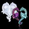 Zayookey Drachen Silikonform 3D Tier Epoxidharz formen Große Drache Gießformen Resin Silikonform Couple Dragon Silicone Molds für DIY Harzguss Wandbehang Haus Kunstdekoration (Dragon Shape B)