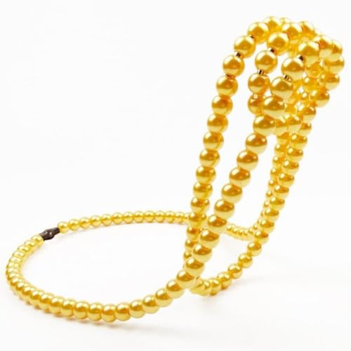 vepoty Wine Bottle Holder Pearl Necklace Shaped Wine Rack Metal Hanging Suspension Wine Bottle Holder Rack Red Wine Display Stand