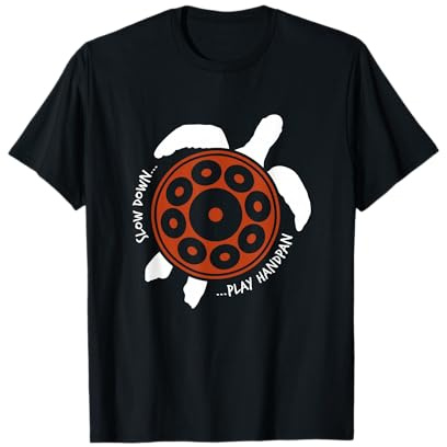 Handpan Turtle Handpan spielen T-Shirt