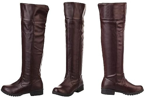 Lixinya Shingeki Eren Anime Cosplay Stivali Lunghi Scarpe Stivali Scouting Anime Stivali Militari Kyojin Boots