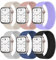 Correa trenzada Solo Loop compatible con Apple Watch de 38 mm, 40 mm, 41 mm, 42 mm, 44 mm, 45 mm, 49 mm, para mujeres y hombres, correa de reloj para iWatch 9, 8, 7, 6, 5, 4, 3, 2, 1, SE Ultra