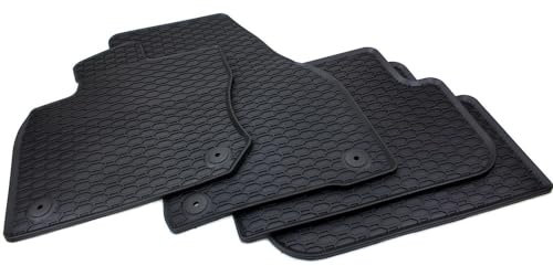 kfz-premiumteile24 Gummimatten Kompatibel mit Passat Variant 3J (B9) SuperB (3Y) ab 2024 Fußmatten Premium Qualität Automatten Allwetter 100% Passgenau 4-teilig Schwarz