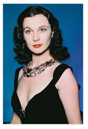 Vivien Leigh Poster (6) Leinwandposter, Schlafzimmer-Dekor, Sportlandschaft, Büro, Raumdekoration, Geschenk, ungerahmt, 20 x 30 cm