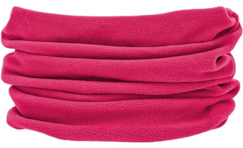 alles-meine.de GmbH Multifunktionstuch - Loop - viele Farben wählbar - Microfaser Fleece - pink - UNIVERSAL Größe - Schlauchschal/Pulswärmer/Halstuch/Mütze - für Baby/Kin..