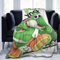 Yoshi Niedliche Überwurfdecke, leicht, gemütlich, für Couch und Bett, superweich und warm, Flanell-Fleece-Mikrofaser, Überwurfdecken für alle Jahreszeiten