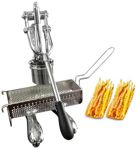 Presse-frites en acier inoxydable pour frites faites maison - Outil facile de faire des frites