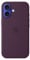 Apple iPhone 16 Silicone Case with MagSafe - Plum ​​​​​​​