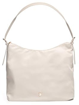 U.S.POLO ASSN. - Hobo-Tasche aus Nylon, grau (35 X 10 X 37 cm)